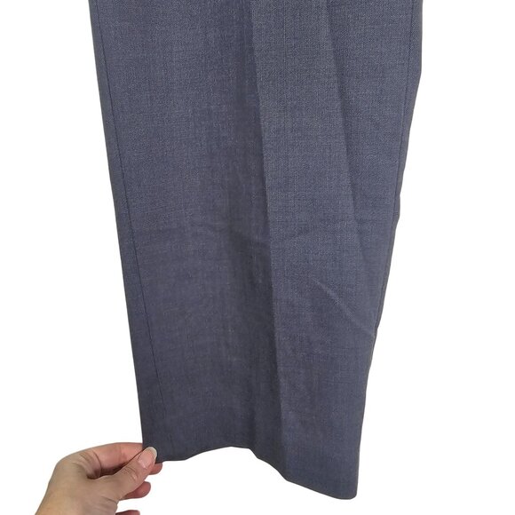Lauren Ralph Lauren Mens Gray Dress Pants 34 Flat Front Straight Office Neutral - Picture 4 of 11